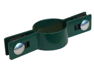 OBEJMA przelotowa fi 42 mm do paneli 5 mm ZIELONA