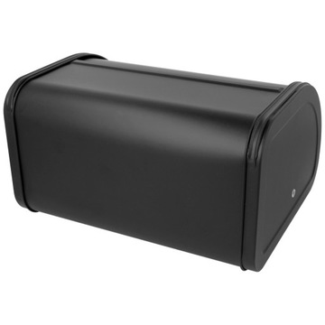 СТИЛЬНЫЙ НАБОР ХЛЕБА МЕТАЛЛИЧЕСКИЙ КОНТЕЙНЕР ДЛЯ ХЛЕБА ЧЕРНЫЙ