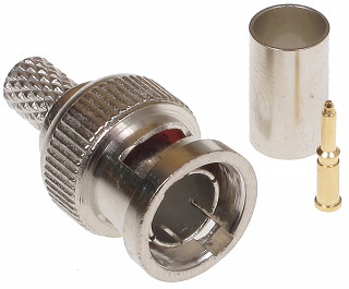 WTYK ZACISKANY BNC-W75/ZAC-RG59*P100 100 SZTUK