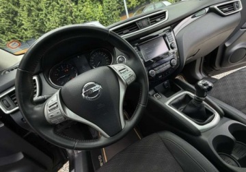 Nissan Qashqai II Crossover 1.6 DIG-T 163KM 2015 Nissan Qashqai 1.6 163KM NAVI kamera PANORAMA zarejestrowany BEZWYPADKOWY, zdjęcie 21