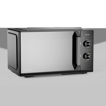 МИКРОВОЛНОВАЯ ПЕЧЬ TOSHIBA МОЩНАЯ МИКРОВОЛНОВАЯ ПЕЧЬ 800 ВТ, ЛЕГКО ЧИСТЯЩАЯ ПЕРЕДНЮЮ СТЕКЛО