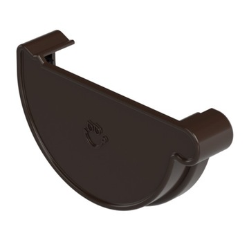 ZAŚLEPKA LEWA130 PVC CZARNA RAL9005 (B)