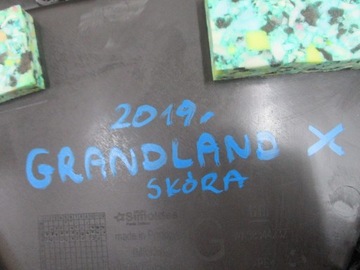 OPEL GRANDLAND X 19R Обивка двери ЗАДНЯЯ КОЖАНАЯ