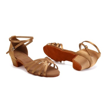 BUTY DO TAŃCA SALSA KIZOMBA BACHATA 3,5 CM NUDE 36