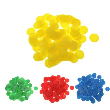 800x пластиковые фишки для покера, настольная игра, фишки для бинго, подсчет детей, группировка