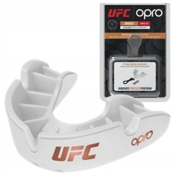 Szczęka bokserska ochraniacz zęby OPRO UFC Junior dla dzieci + pudełko