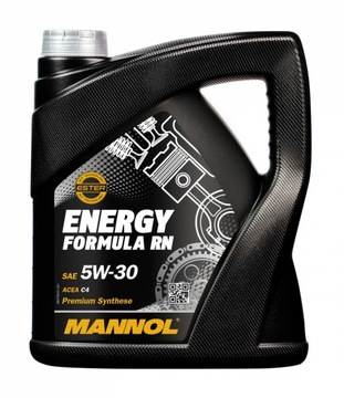 OLEJ MANNOL 7706 5W-30 ENERGY FORMULA RN 4L + GRATIS
