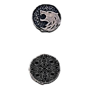 НАБОР ИЗ 24 МЕТАЛЛИЧЕСКИХ МОНЕТ РПГ «ОБОРОТНИ»