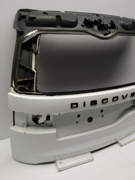 16+ Land Rover Discovery V L462 белая дверь багажника