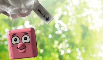 COLOP MY MARKY STAMP + ЛАСТИК с ИМЕНЕМ для маркировки ШКОЛЬНОЙ ОДЕЖДЫ