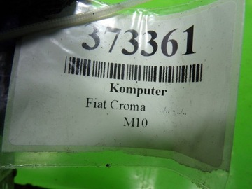 FIAT CROMA 2.2 16V JEDNOTKA ŘÍZENÍ MOTORU 12598024AA