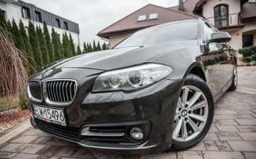 BMW Seria 5 F10-F11 Touring 520d 190KM 2014 BMW Seria 5 BMW Seria 5 520d Luxury Line sport