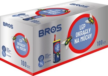 Lep na muchy 100szt BROS