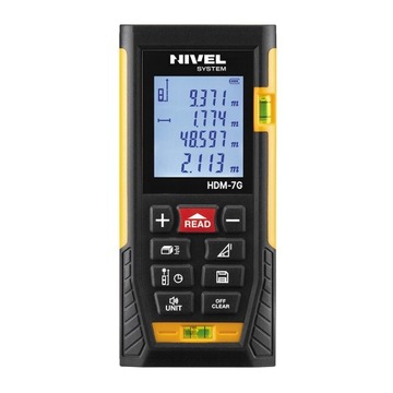NIVEL СИСТЕМА HDM-7G ЛАЗЕРНЫЙ ДАЛЬНОМЕР IP54 70M