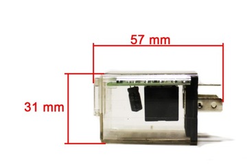 PRZERYWACZ KIERUNKOWSKAZÓW MIGACZY LED 3 PINY 180W Skuter Quad Motocyklowy