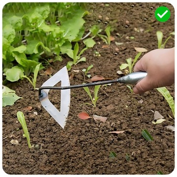 MOTYKA MOTYCZKA Z HARTOWANEJ STALI OGRODOWA S