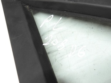 PEUGEOT 208 I 12-18 SKLO (OKNO) RYCHLA DVEŘE LEVÝ PŘEDNÍ TROJŮHELNÍK