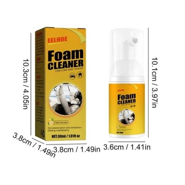 Очиститель Magic Foam, 30/60/100/150 мл, кожаные сидения, рулевые колеса, салон
