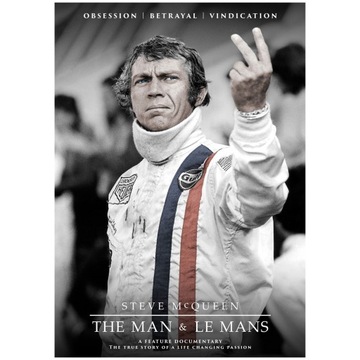Plakat Steve McQueen The Man & Le Mans