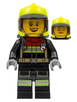 LEGO City 60321 Straż Pożarna STRAŻAK cty1356 NOWA