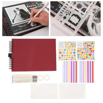 Album na zdjęcia dziecka pamiątkowa książka pamiątkowa album do Q8