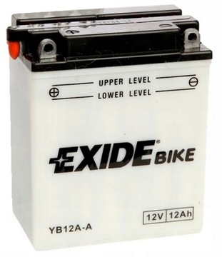 Akumulator motocyklowy Exide YB12A-A 12Ah 165A