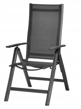 Krzesło składane ogrodowe 6 poz. ALUMINIUM LOMMA