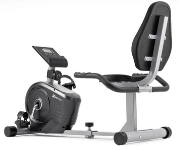 Rower leżący magnetyczny poziomy z pomiarem pulsu stacjonarny rowerek