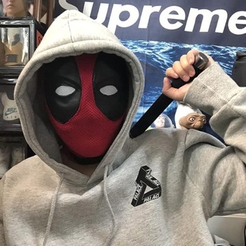 ВЯЗАНАЯ МАСКА ДЭДПУЛ УЭЙД УИЛСОН КОСПЛЕЙ КОСТЮМ НА ХЭЛЛОУИН