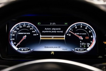 Mercedes Klasa S W222 Coupe AMG S 63 AMG 585KM 2015 Mercedes S 63 AMG V8 585KM. Bezwypadkowy. Ideał., zdjęcie 34