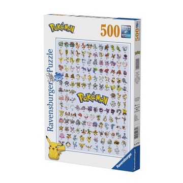 Puzzle Ravensburger Pokemon 500 elementów Pokemon The First 151! 14781