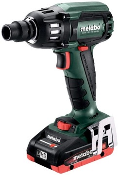 Akumulatorowy klucz udarowy Metabo SSW 18 LTX 400 BL + 2 akumulatory LiHD 1