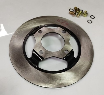 Zestaw tarcza + śruby montażowe Microcar MGO Ligier IXO JS50