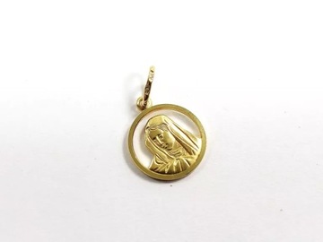 ZŁOTA ZAWIESZKA MARYJKA 585 14K 1,86G
