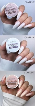 Гель для наращивания ногтей 1+1 Claresa, удлиняющий, 45 г.