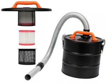 VOREL ODKURZACZ DO POPIOŁU KOMINKA GRILLA SEPARATOR 18L FILTR PET V72920