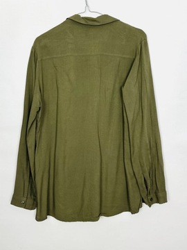 Koszula luźna khaki S 36 H&M