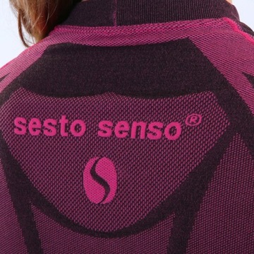 SESTO SENSO damski komplet TERMOAKTYWNY sportowa bielizna termiczna - XL
