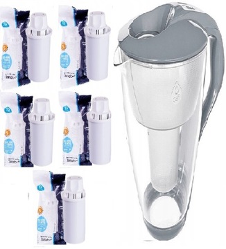 SZKLANY DZBANEK FILTRUJĄCY DAFI CRYSTAL 5 FILTRY
