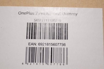 WS90 DUMMY ONEPLUS 7 PRO Миндаль ТЕЛЕФОН-БУМАЖНИК