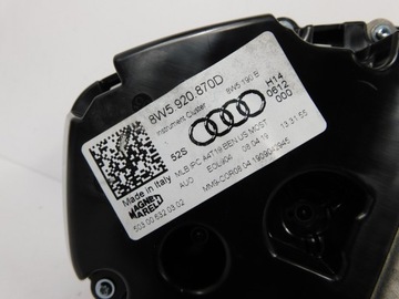 AUDI A4 8W B9 A5 PŘÍSTROJOVÁ DESKA BUDÍKY 8W5920870D