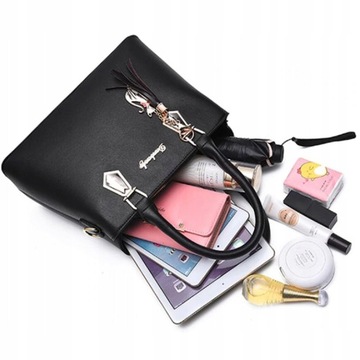 Модный комплект большой сумки BAG 2в1 на плечо курьера - ДВЕ СУМКИ