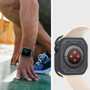 Чехол для Apple Watch 9/8/7/6/5/SE/4 44/45 мм Spigen Rugged Armor, чехол