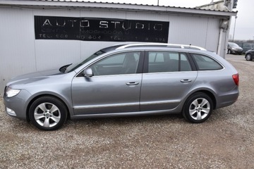 Skoda Superb II Kombi 2.0 TDI CR DPF 170KM 2010 Skoda Superb Klimatronic Multifunkcja Tempomat Komputer Parktronic Zadbany, zdjęcie 22