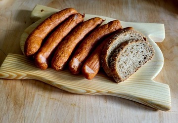 DZIEŻA drewniana NIECKA TALERZ NA GRILLA KORYTKO