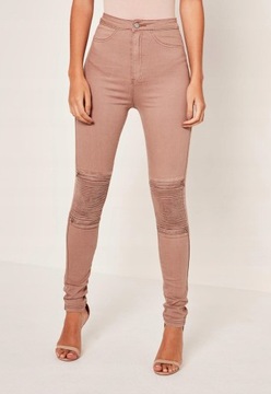 Missguided XXH shw SPODNIE skinny JEANS ZIP XXS