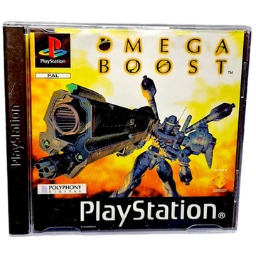 Omega Boost PSX Sony PlayStation (PS1 PS2 PS3) gra retro unikat