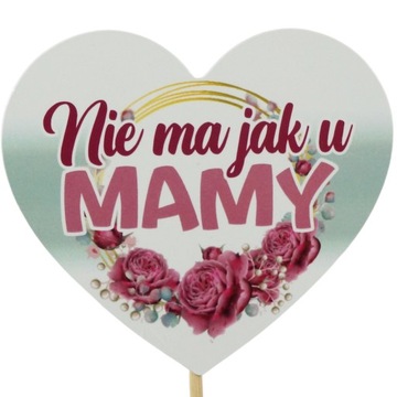 Топпер ко Дню матери, украшение для букета-подарка