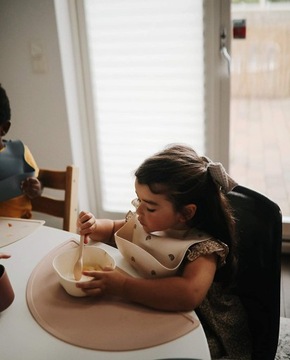 MUSHIE Силиконовый настольный коврик Pink Flowers