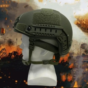Гражданский военный тактический шлем Fast Wendy's PE NJI IIIA